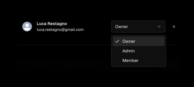 Change user role
