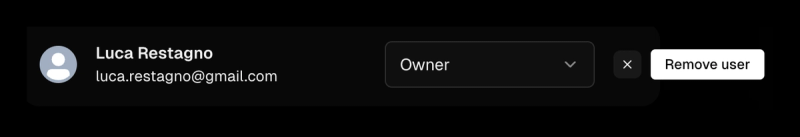 Remove user from a team