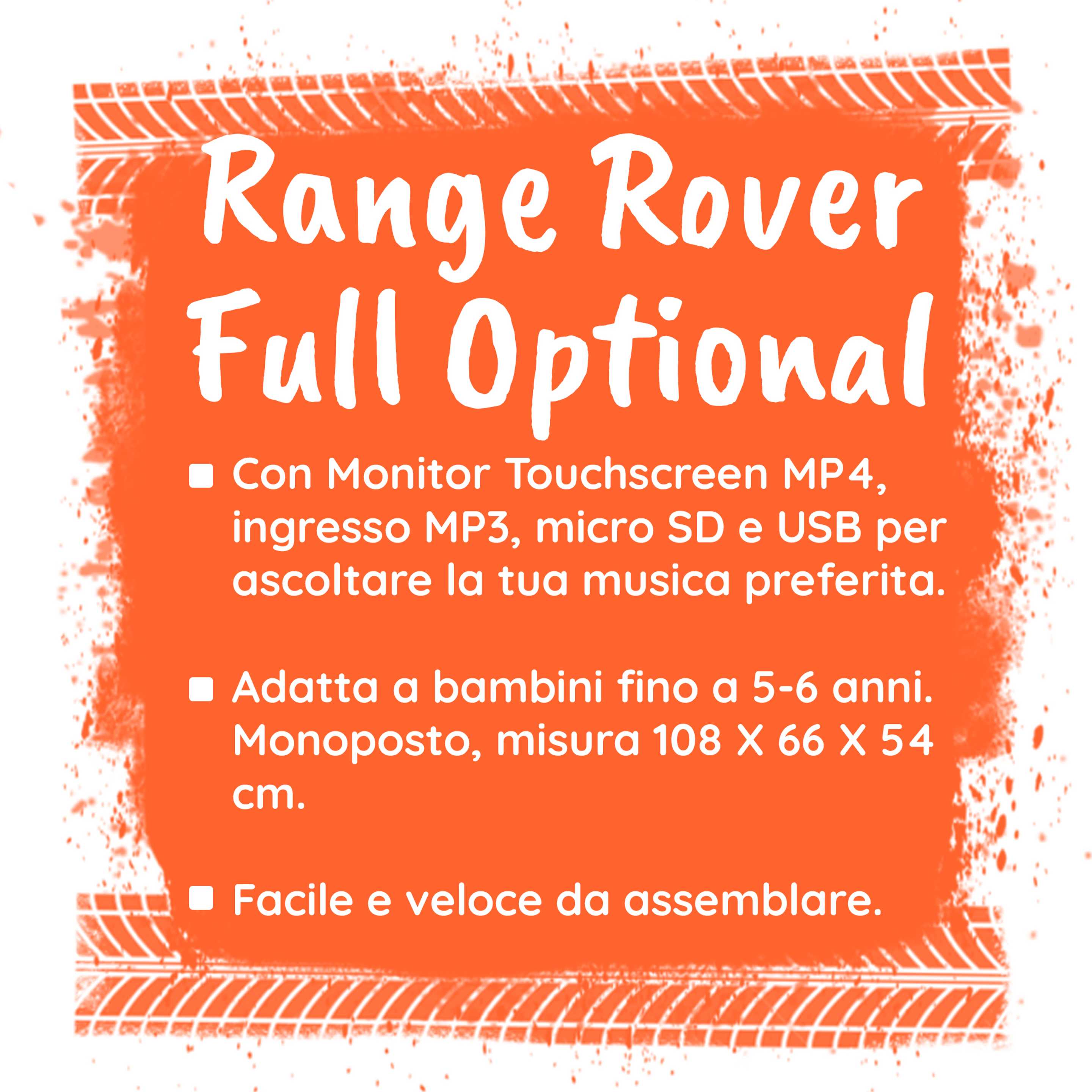 Range rover giocattolo full optional 