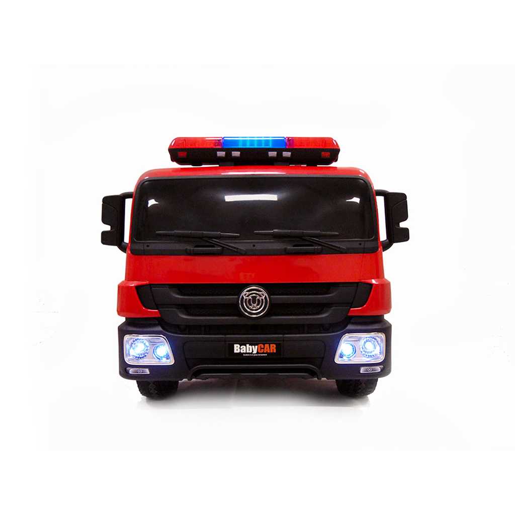 Camion de pompiers électrique pour enfants 12V - 12