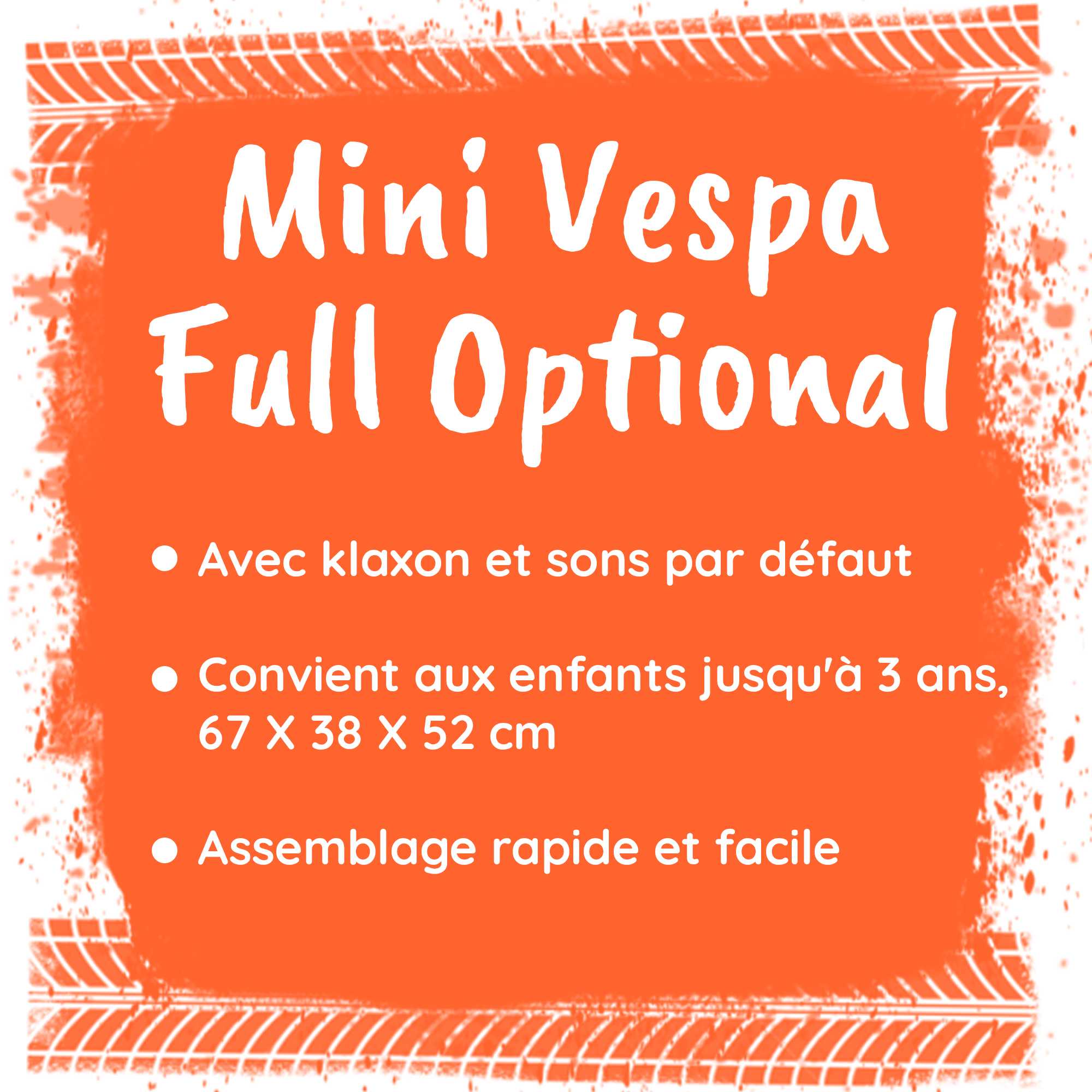 Mini Vespa full optional