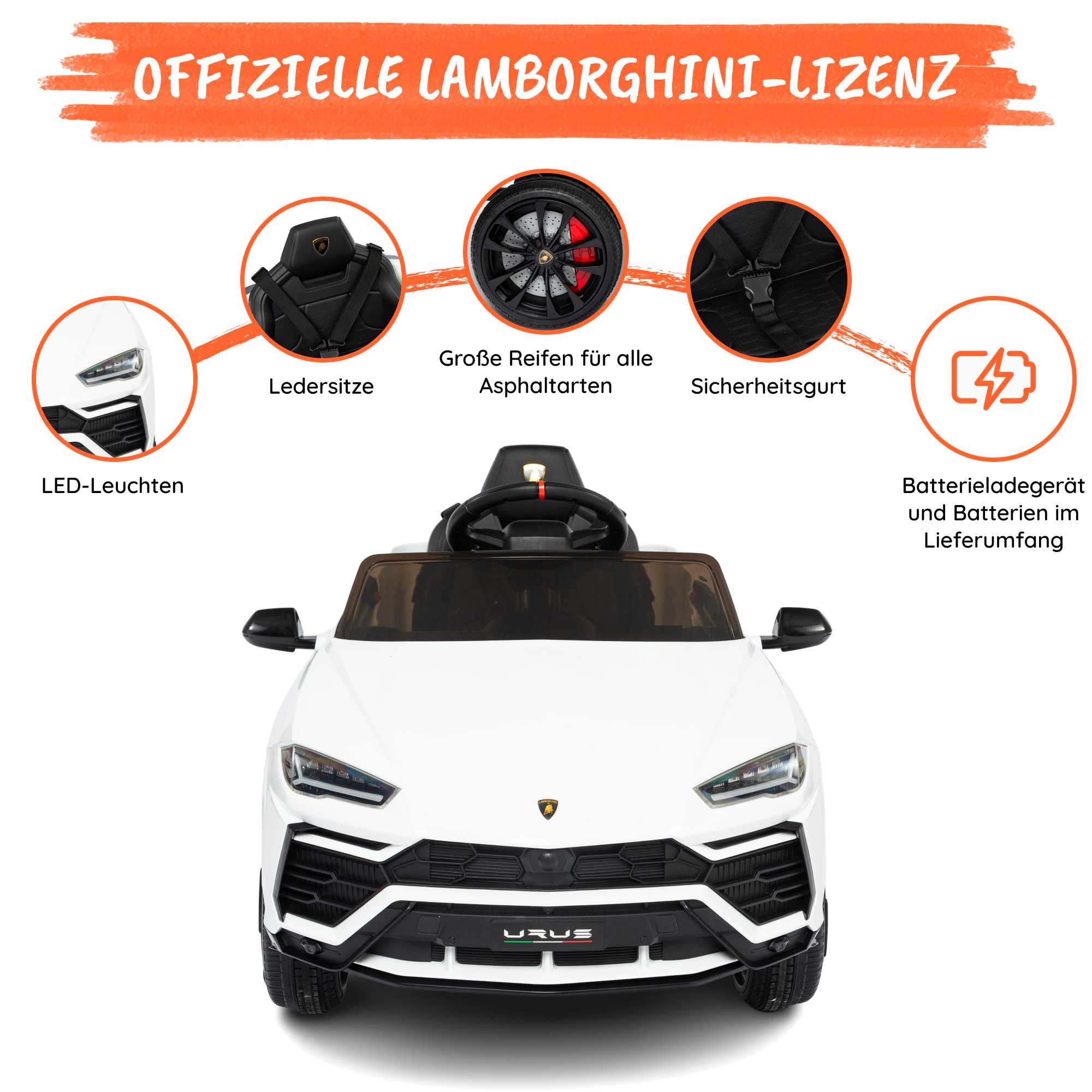 Lamborghini Urus Weiß optional