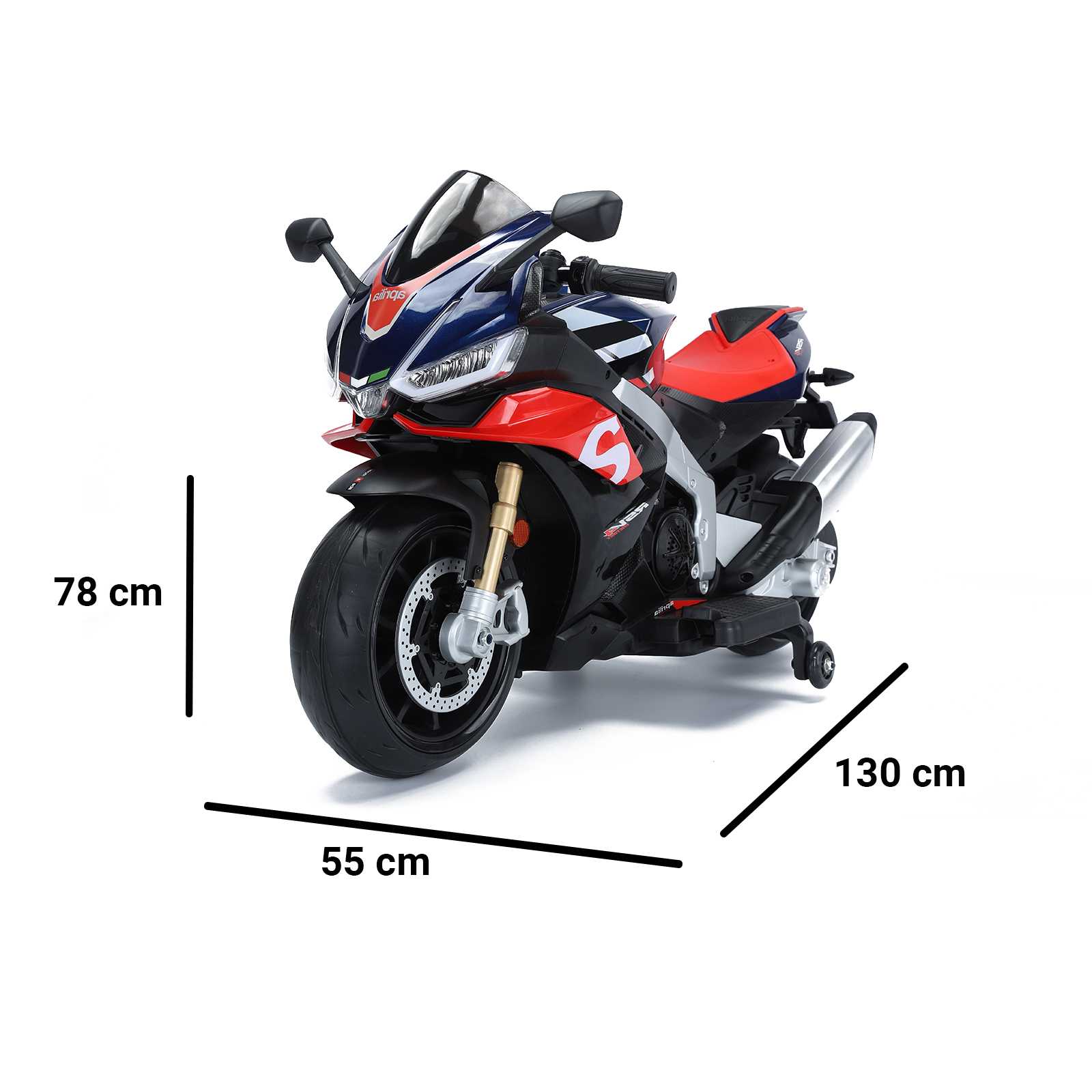 Aprilia RSV4 giocattolo dimensioni