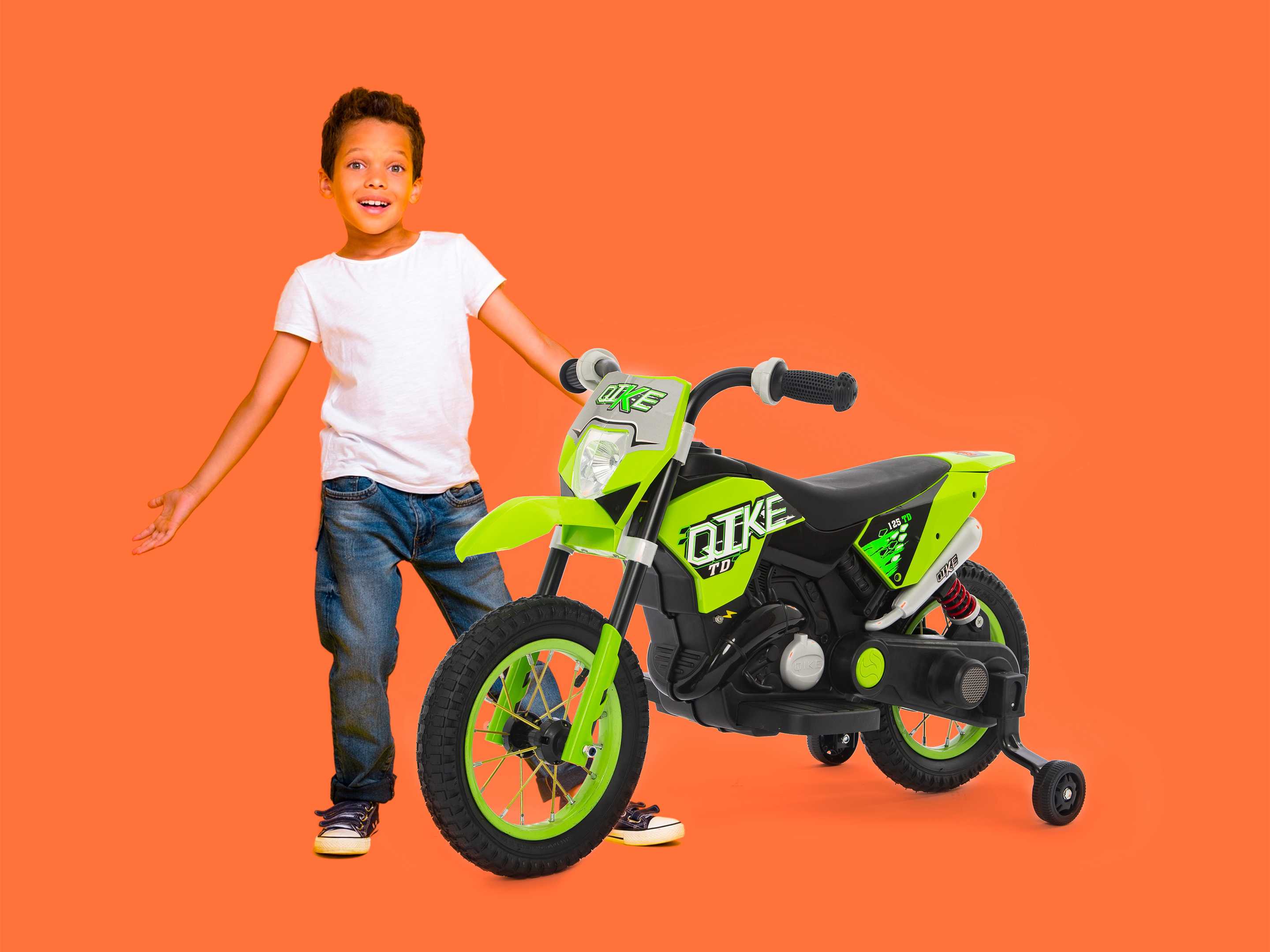 Moto eléctrica para crianças