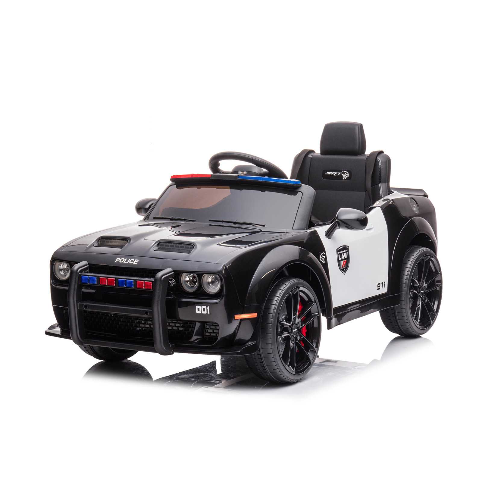 Dodge Police carro da polícia elétrico infantil