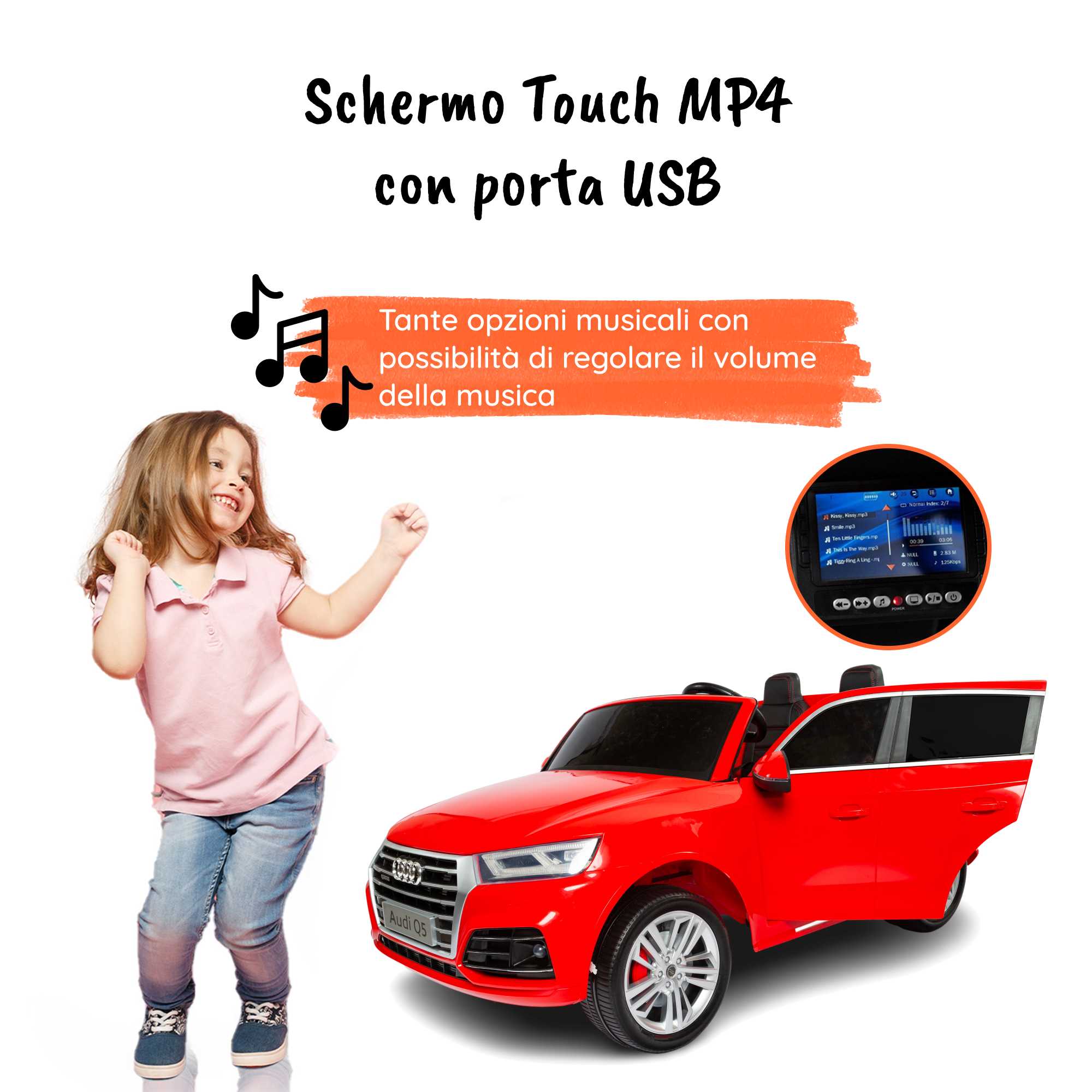 Audi Q5 Rossa MP3
