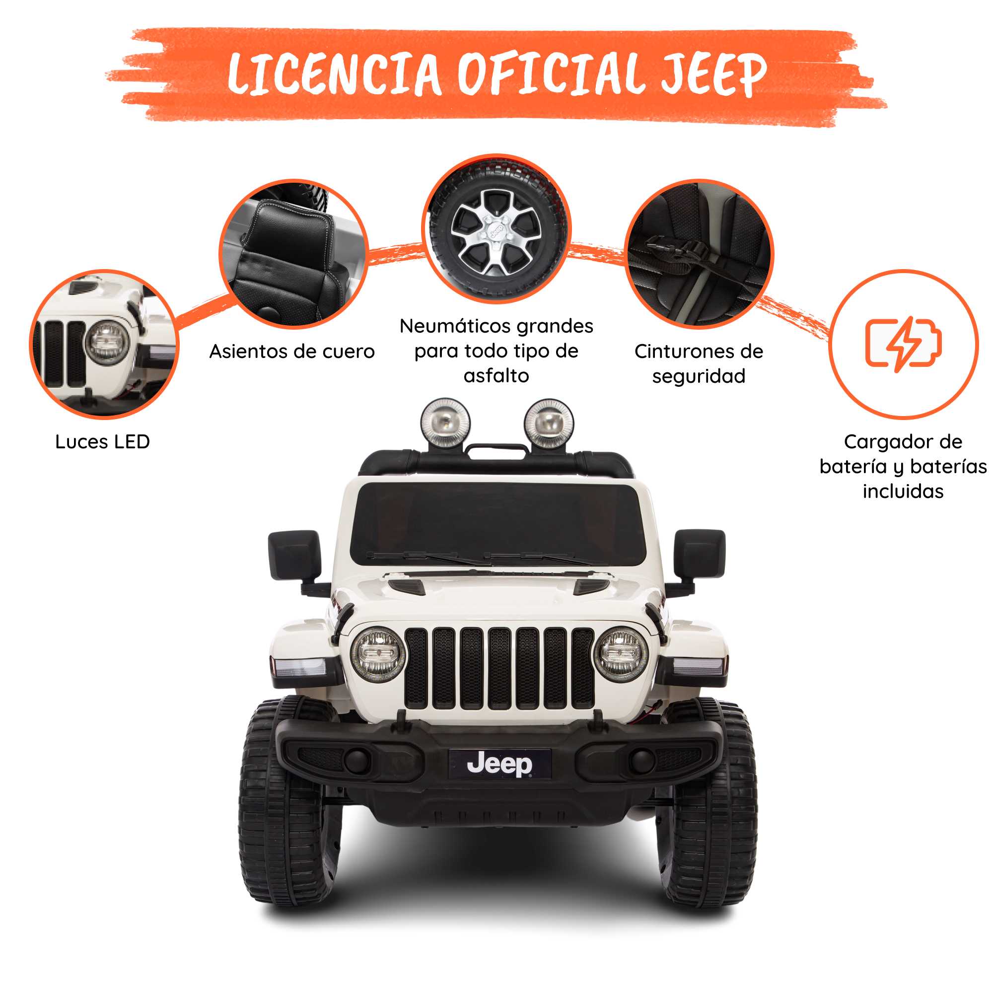 Jeep Wrangler Blanco Opciones