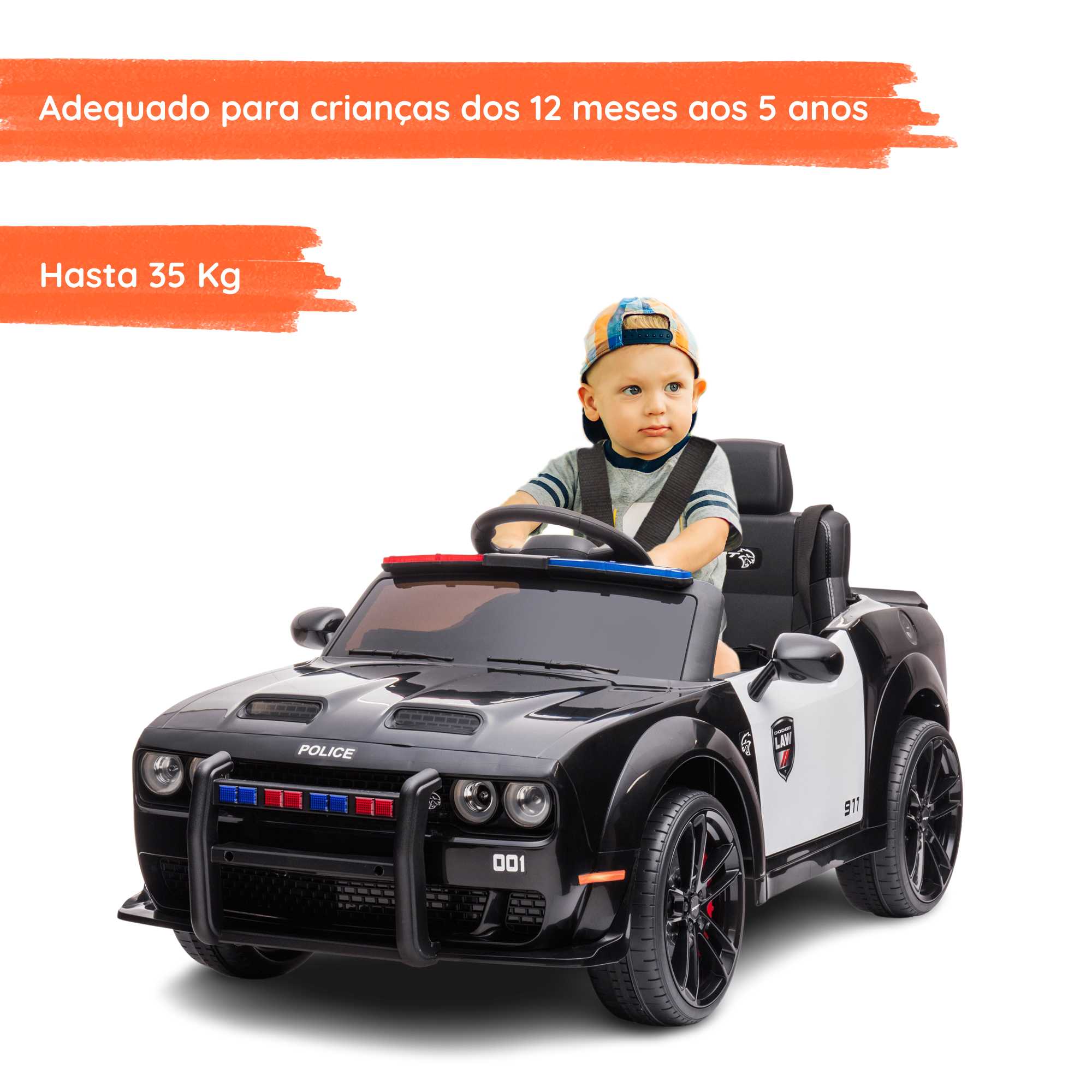 Dodge Police con niño