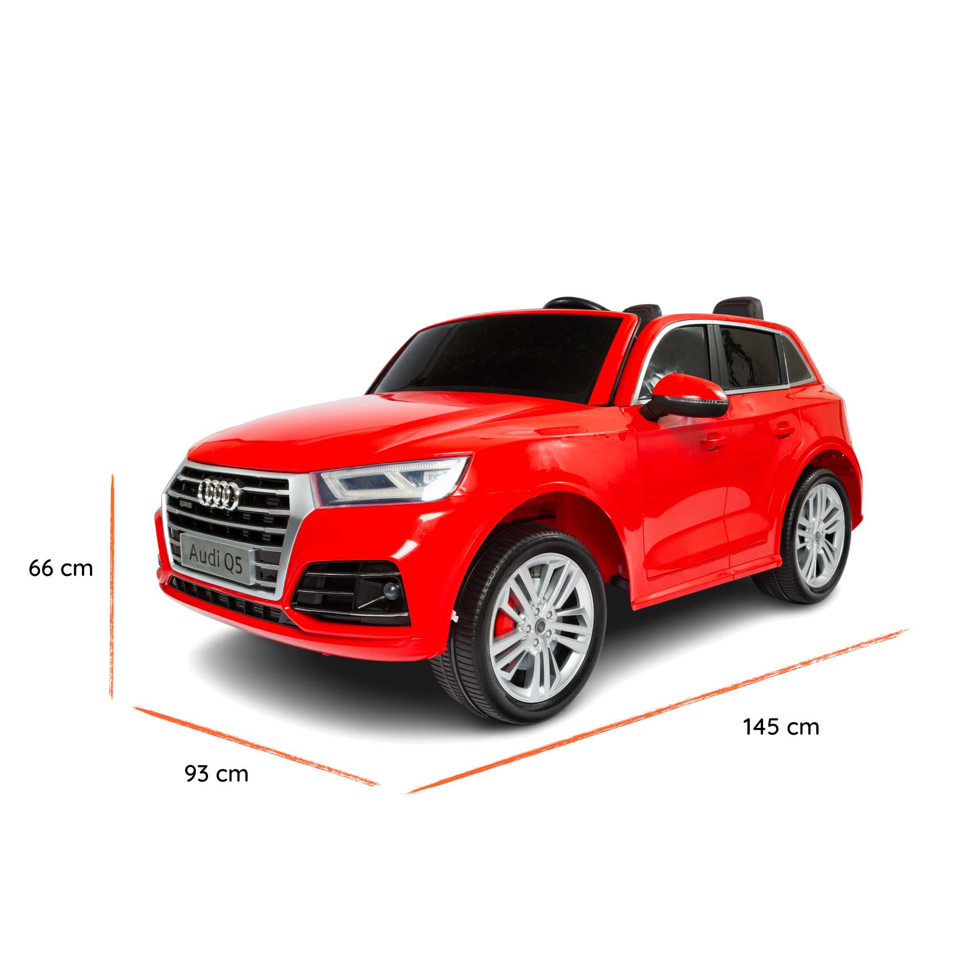 Audi Q5 Rossa dimensioni