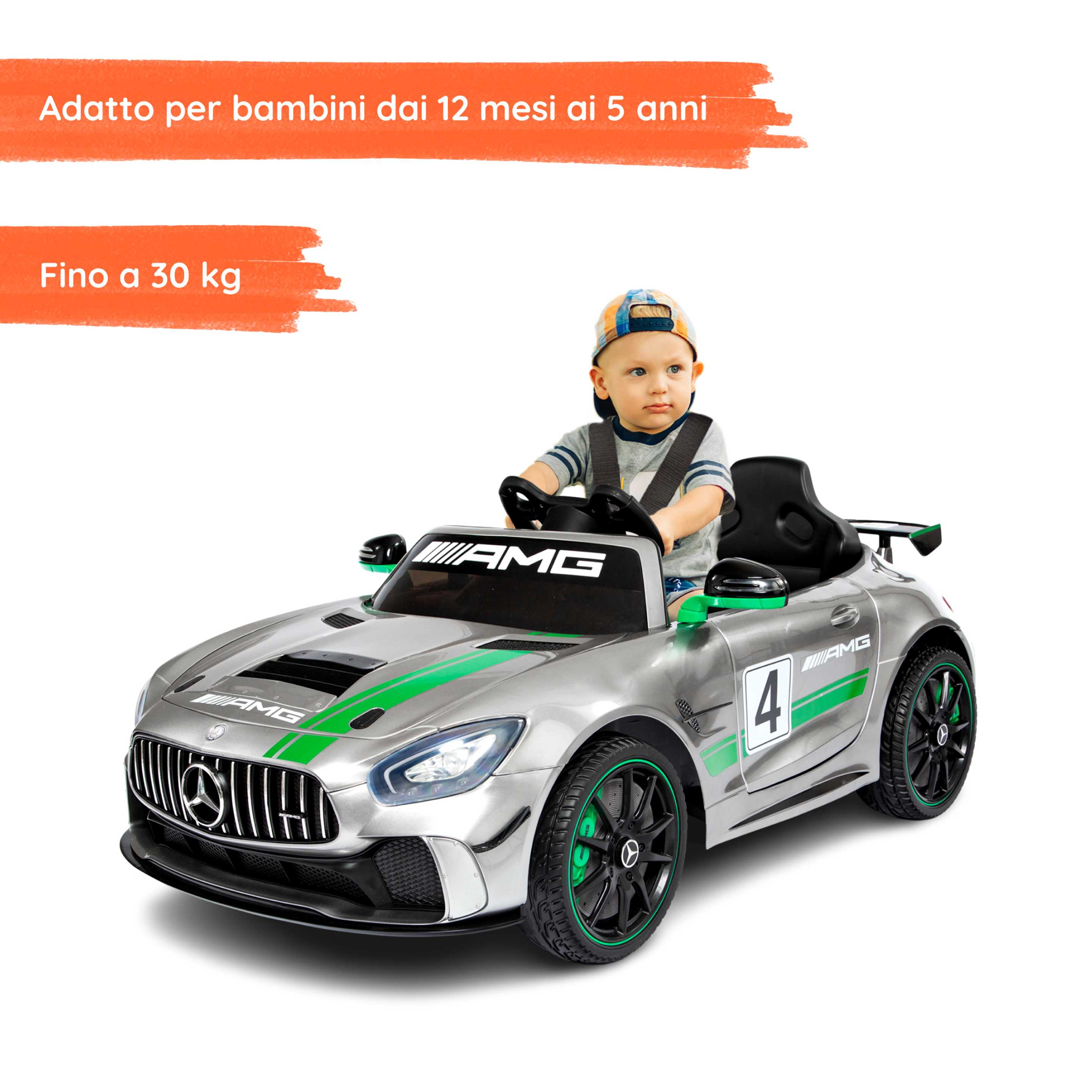 Mercedes GT4 AMG bambino 