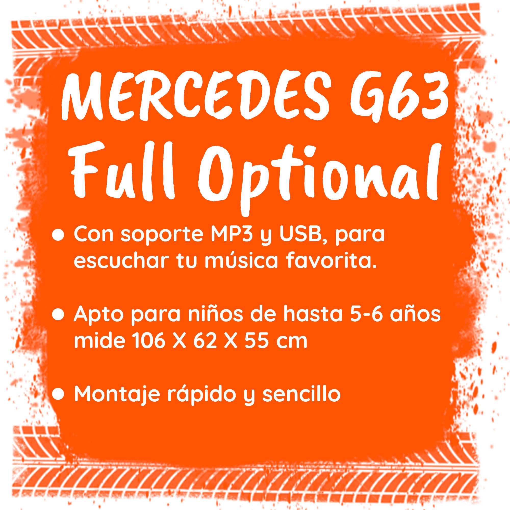 Mercedes G63 Negro - full optional