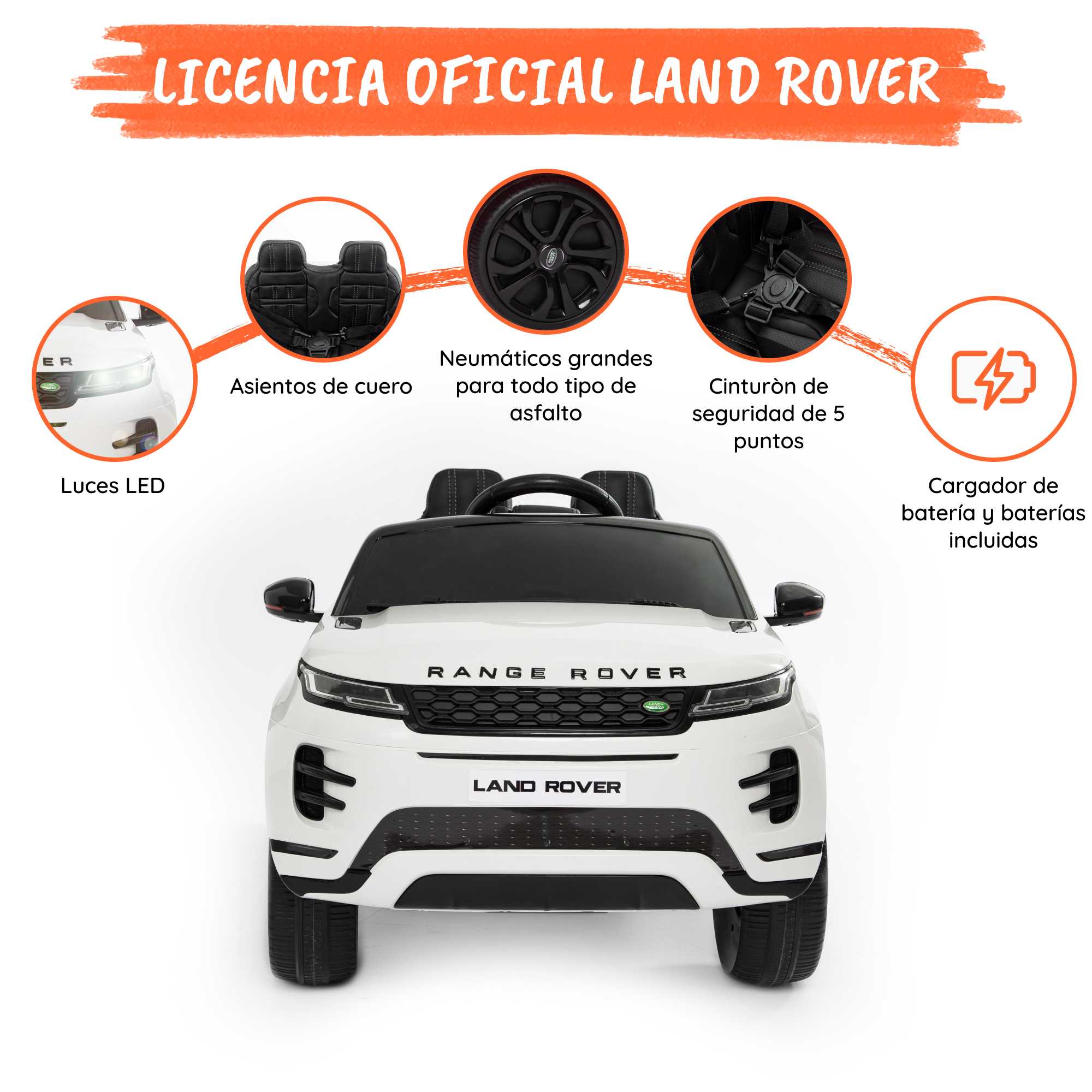Range Rover Evoque Blanco Optional