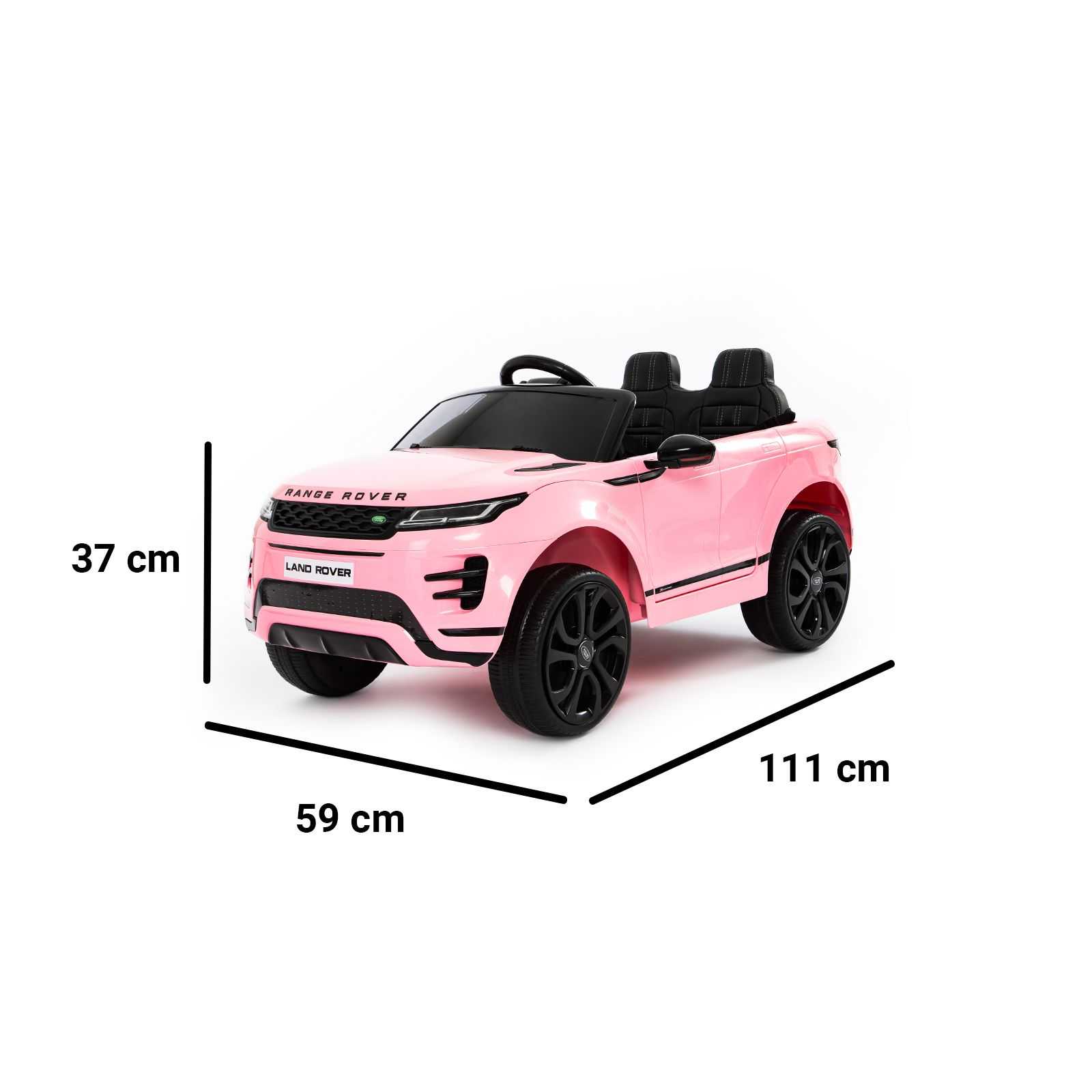 Range Rover Evoque rosa misure