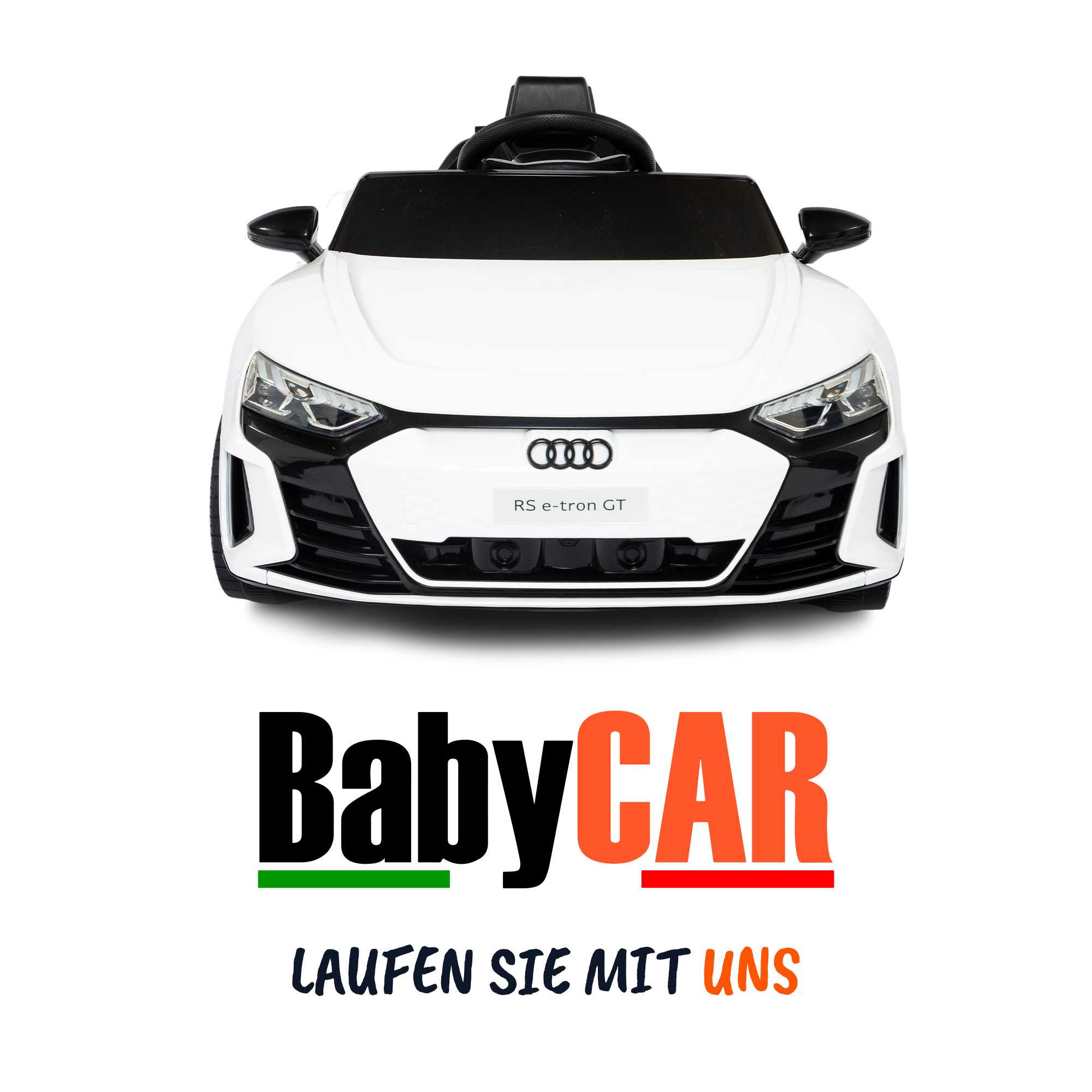 Audi RS eTron Weiß BabyCar brand