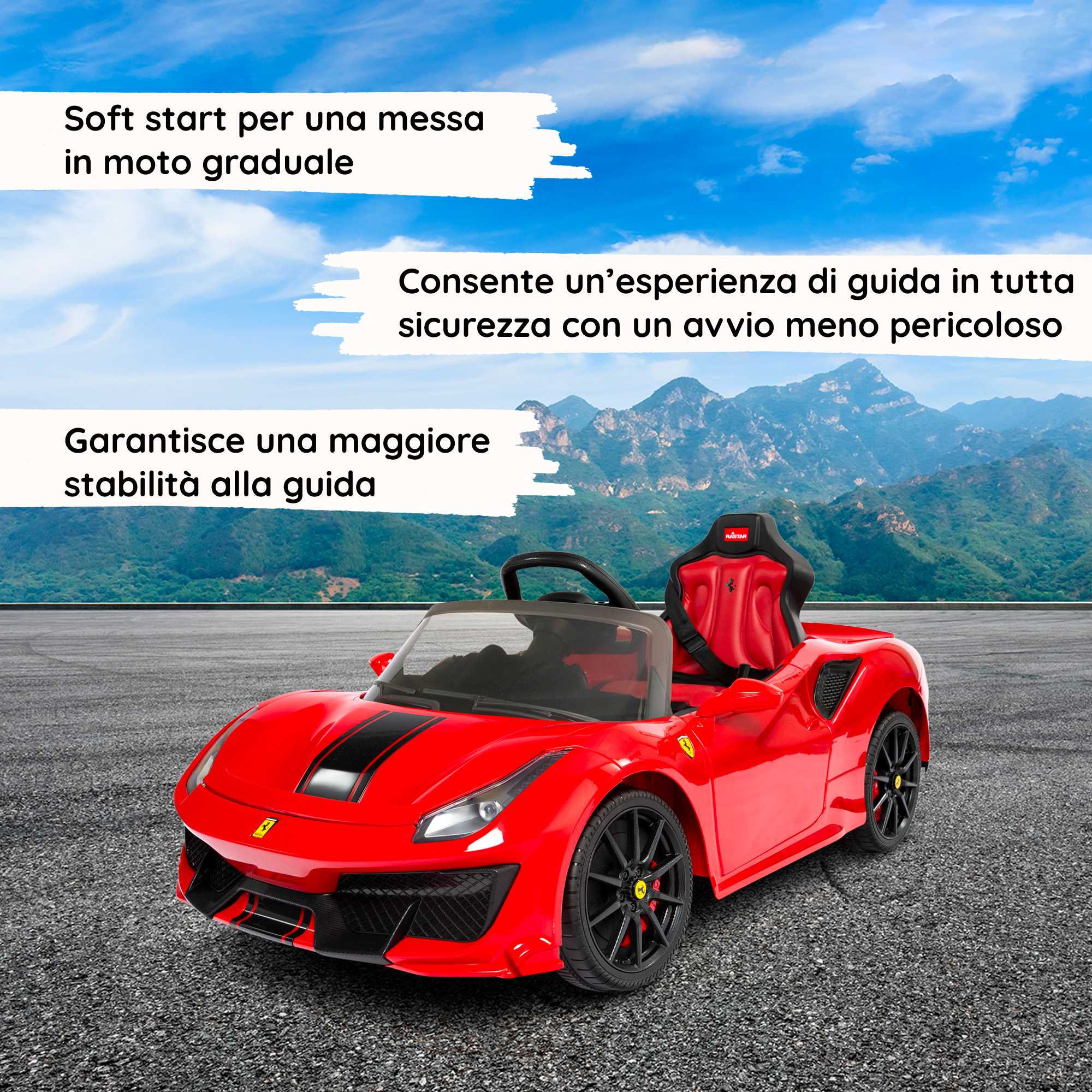 Ferrari 488 Soft Start
