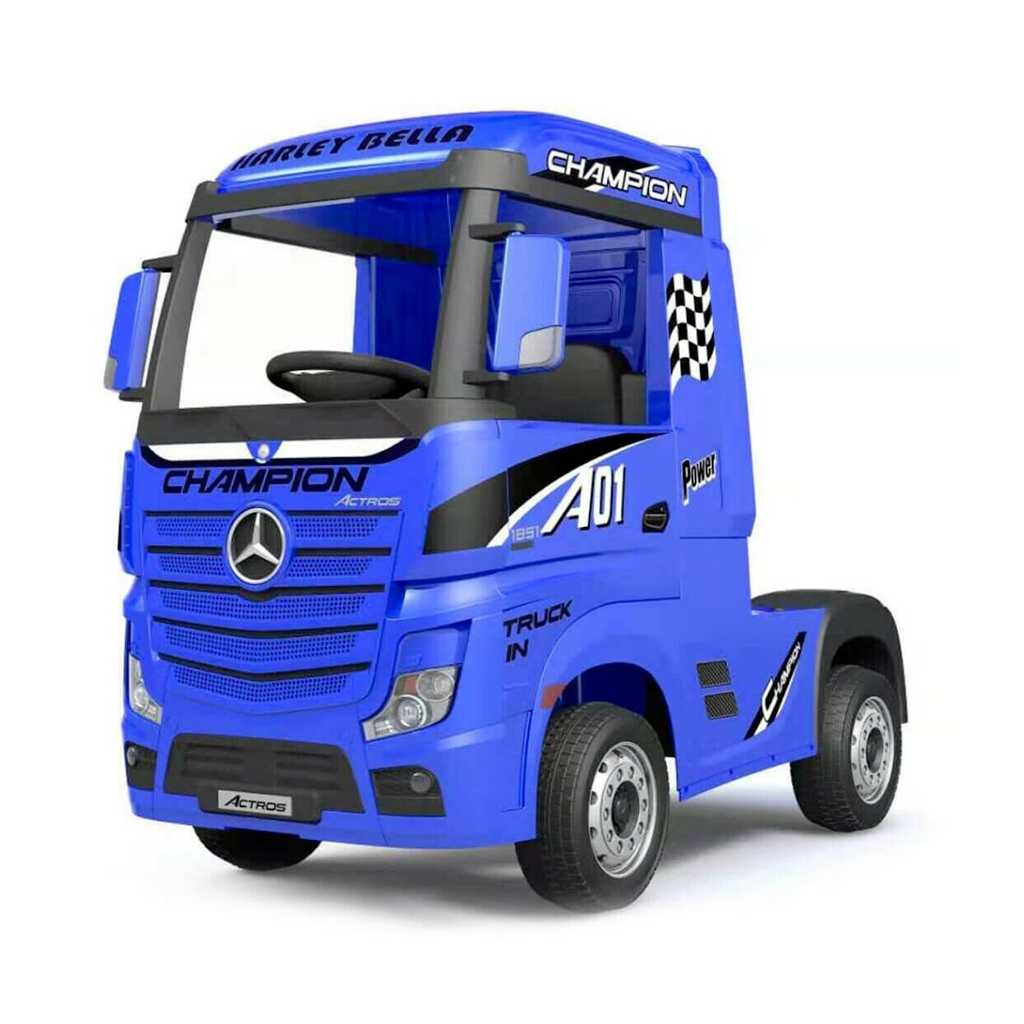Camion Mercedes Actros elettrico per bambini a 12V