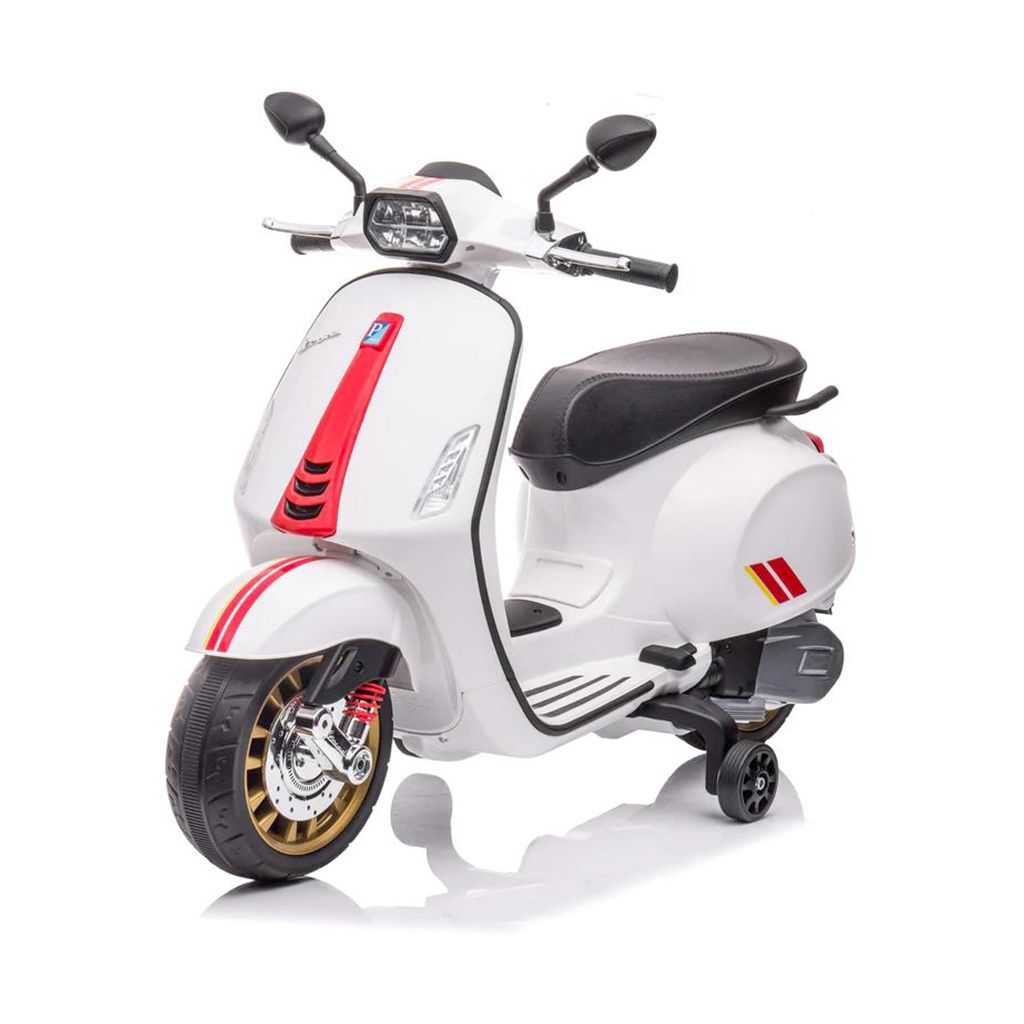 Mini vespa elettrica per bambini con Schienale 6V di Babycar