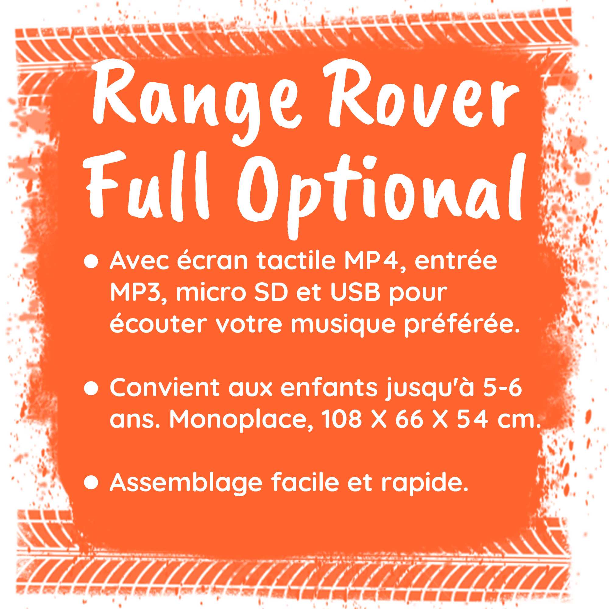 Range rover toy full optional 