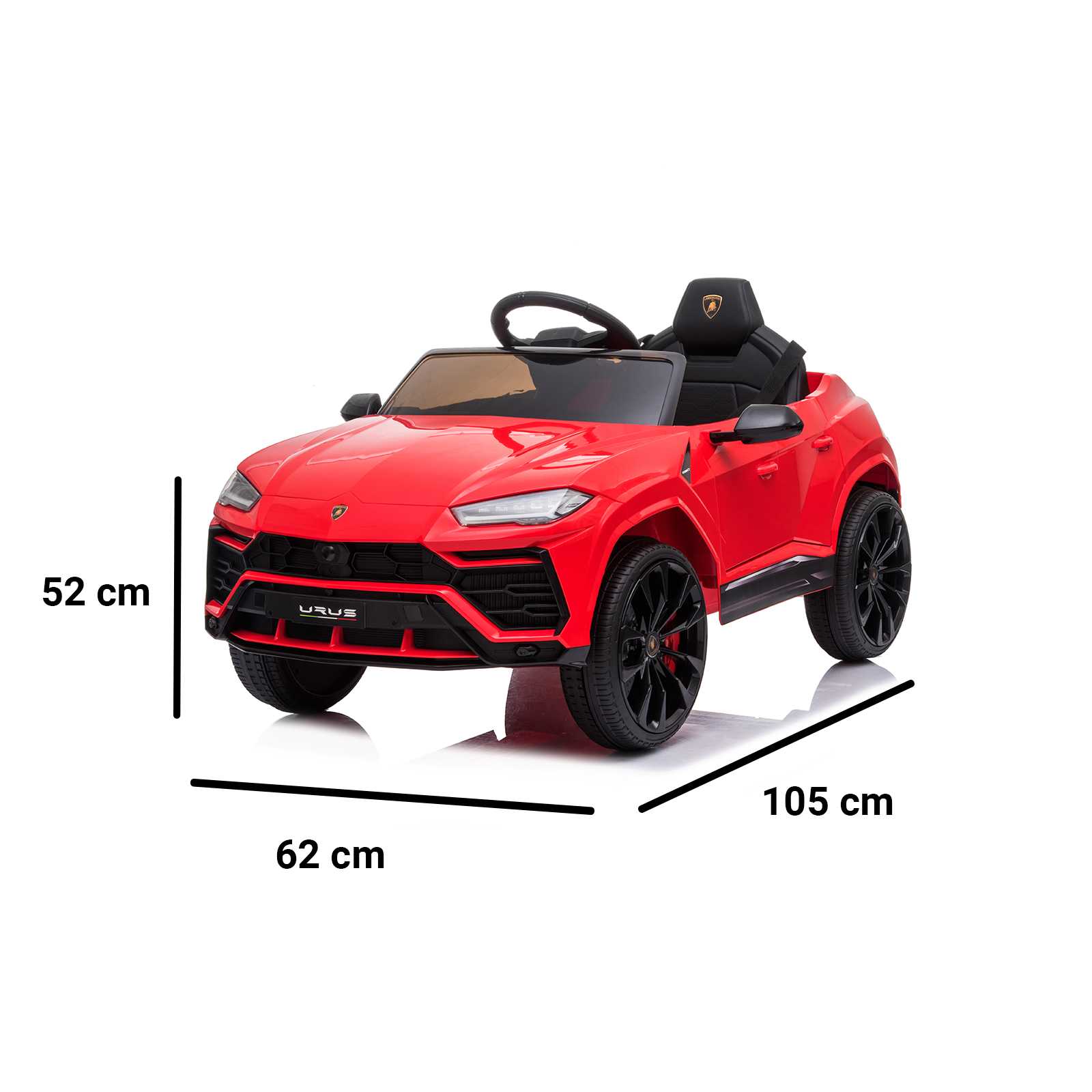 Lamborghini Urus taille des jouets