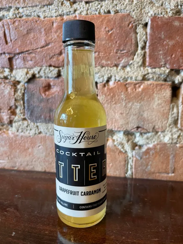 House-Made Grapefruit Cardamom Bitters | Sugar House Detroit
