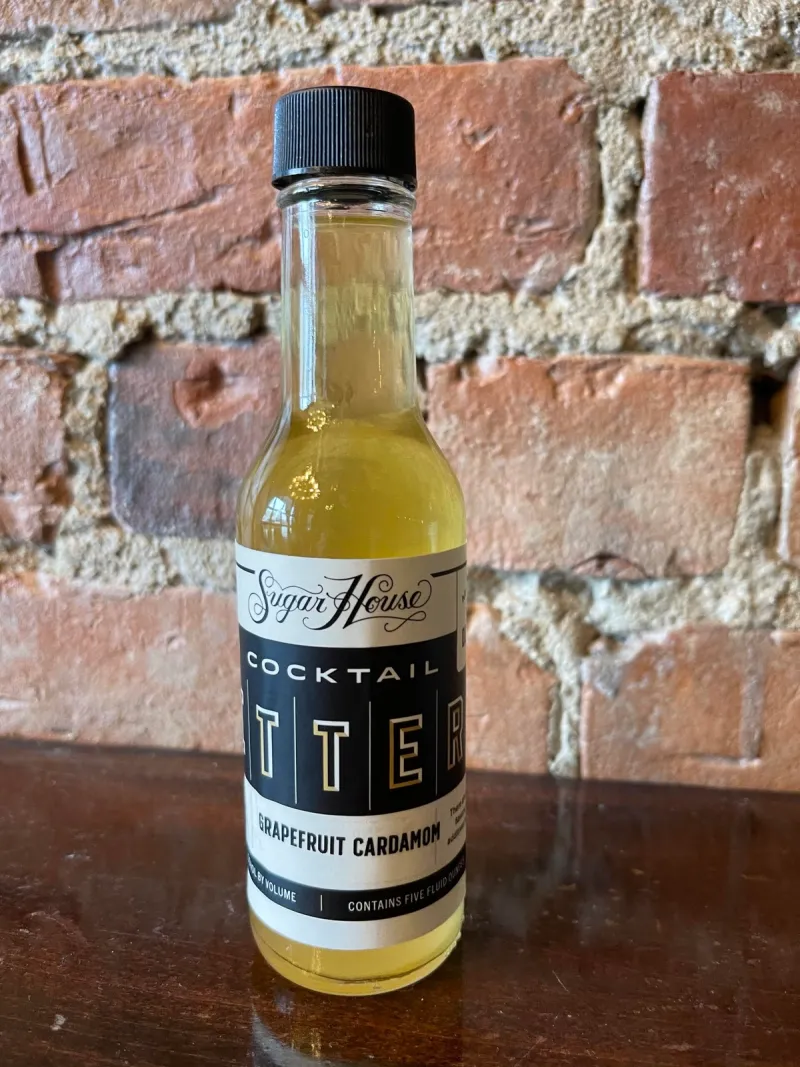House-Made Grapefruit Cardamom Bitters | Sugar House Detroit