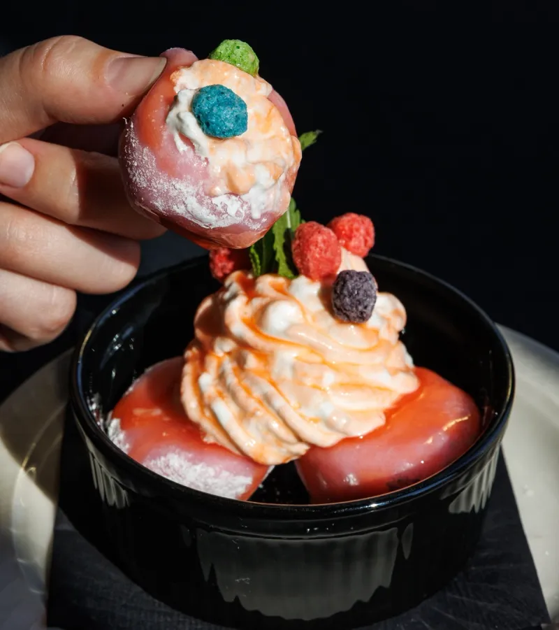 Amaro Mochi Sundae