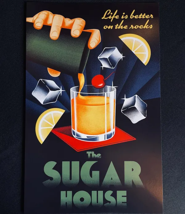 Life On The Rocks Poster | Sugar House Detroit