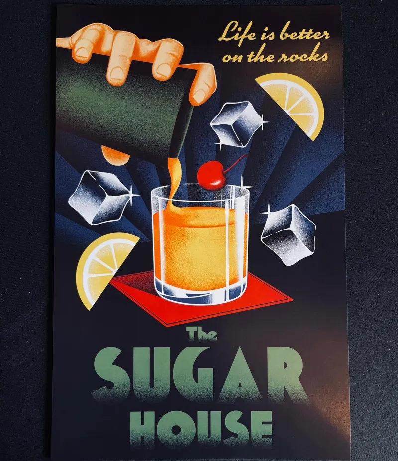 Life On The Rocks Poster | Sugar House Detroit