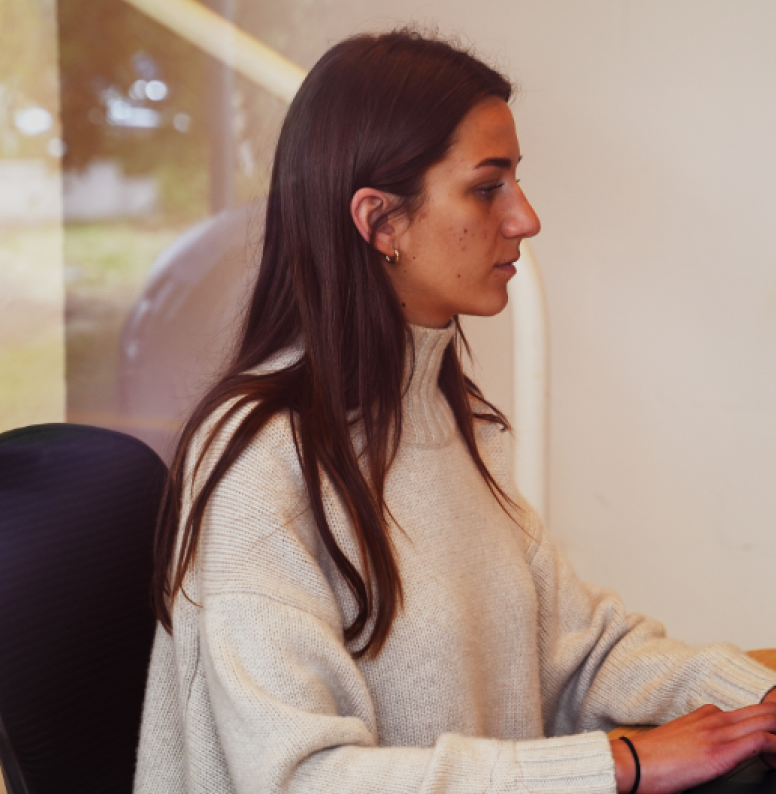 Women sat at desk working