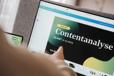 Collega maakt contentanalyse