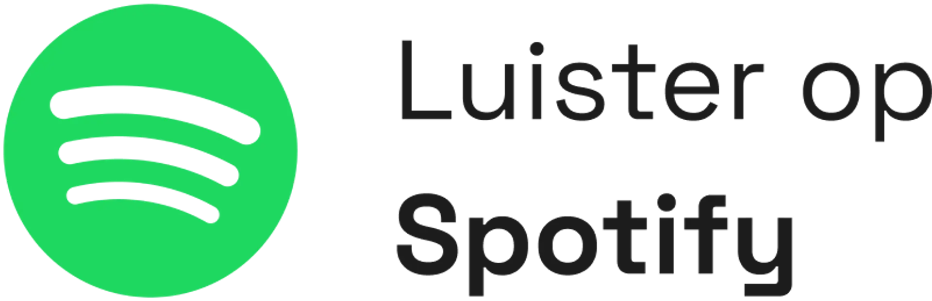 Luister op Spotify