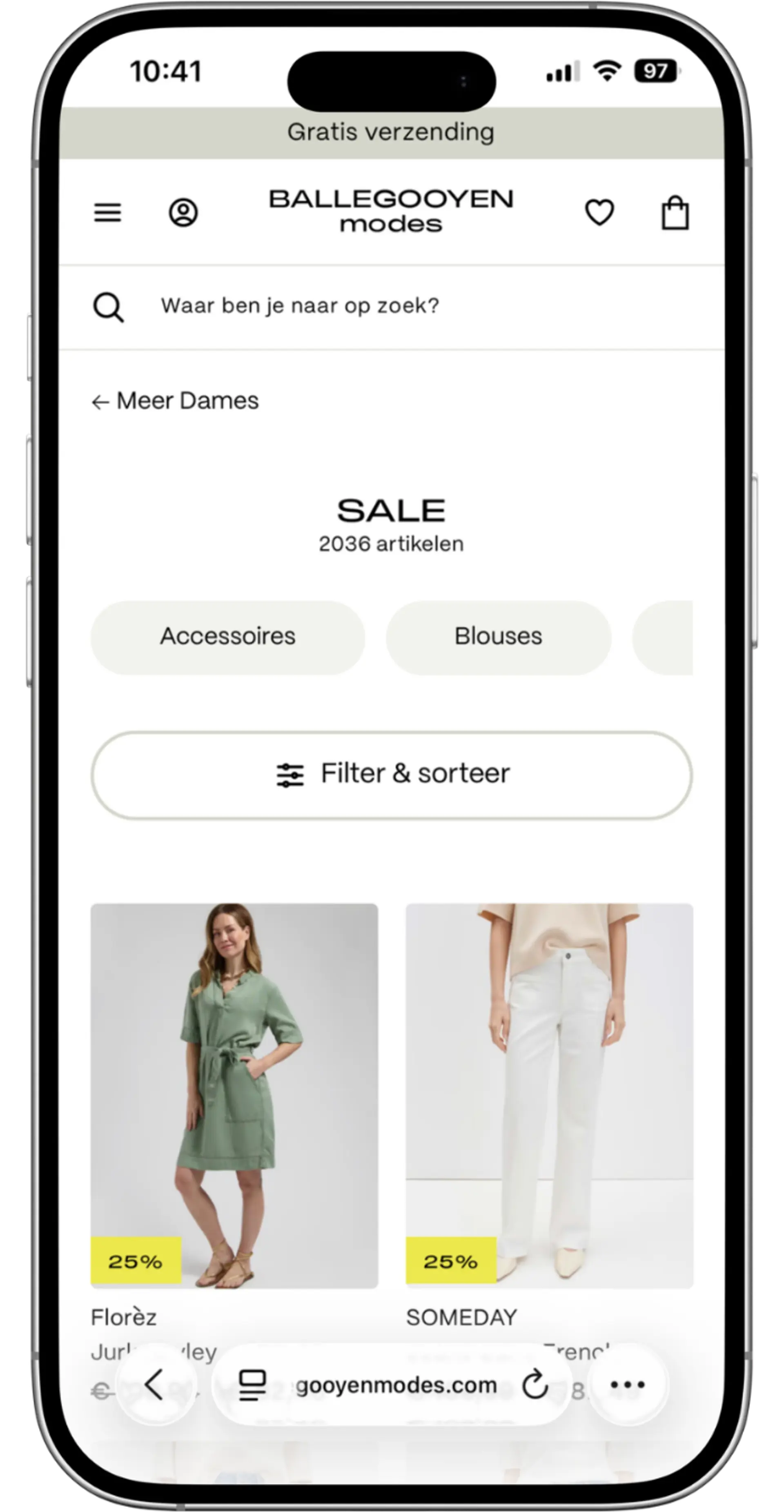 Ballegooyen sale pagina
