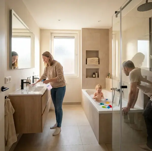 badkamer sanitair gezin