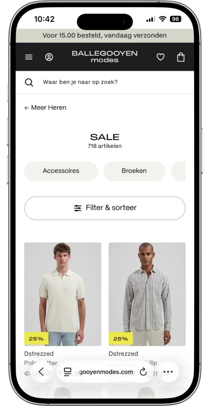 Ballegooyen Product Listing Page Sale