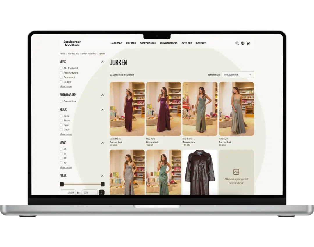 Bastiaansen Vrouwen Jurken Product listing page