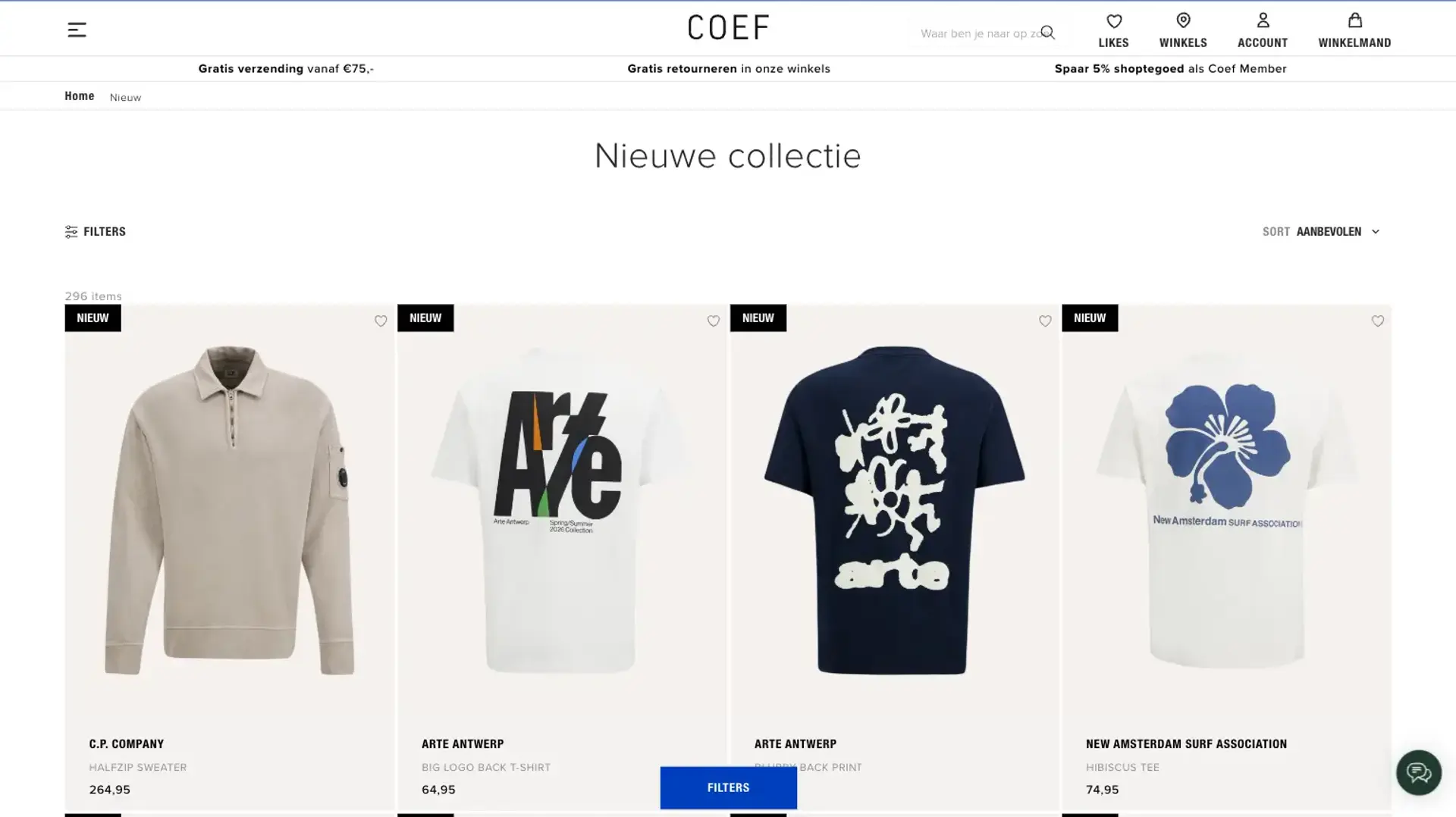Coef PLP pagina