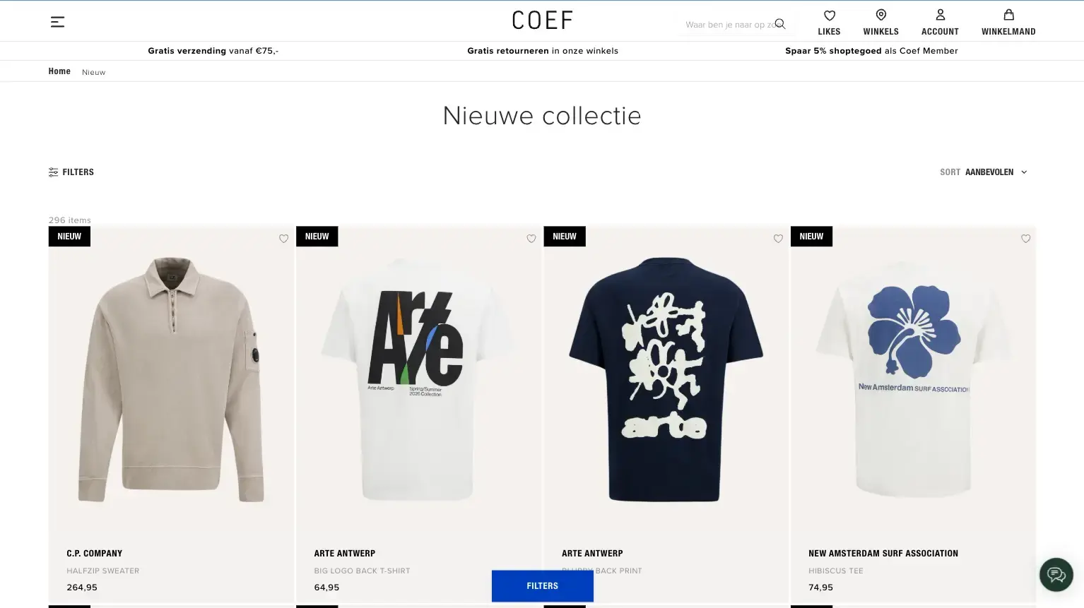 Coef PLP pagina