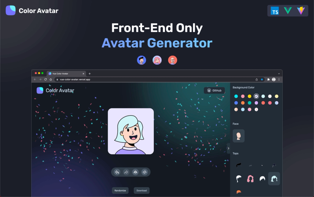 image of Vue Color Avatar