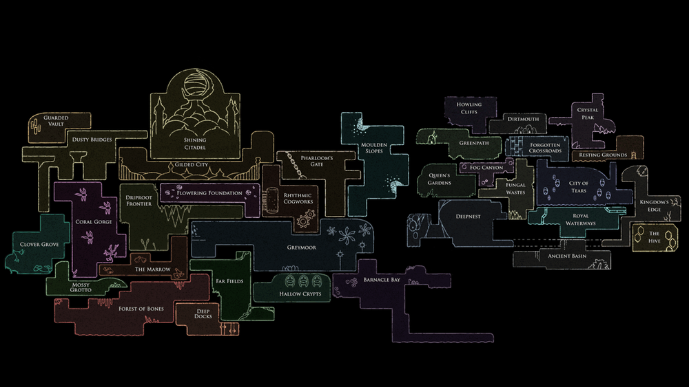 image of Silksong Map