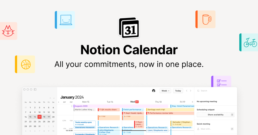 image of Notion Calendar