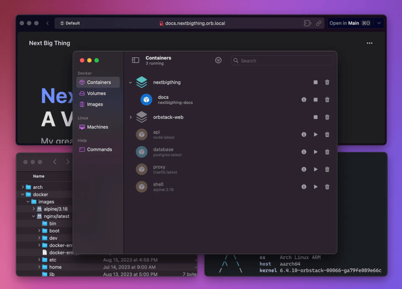 image of OrbStack