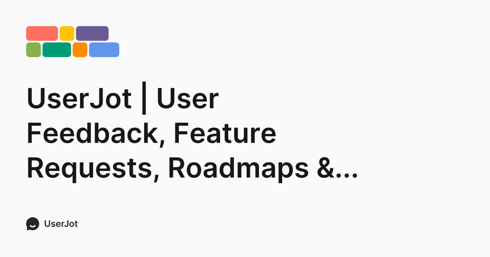 image of UserJot