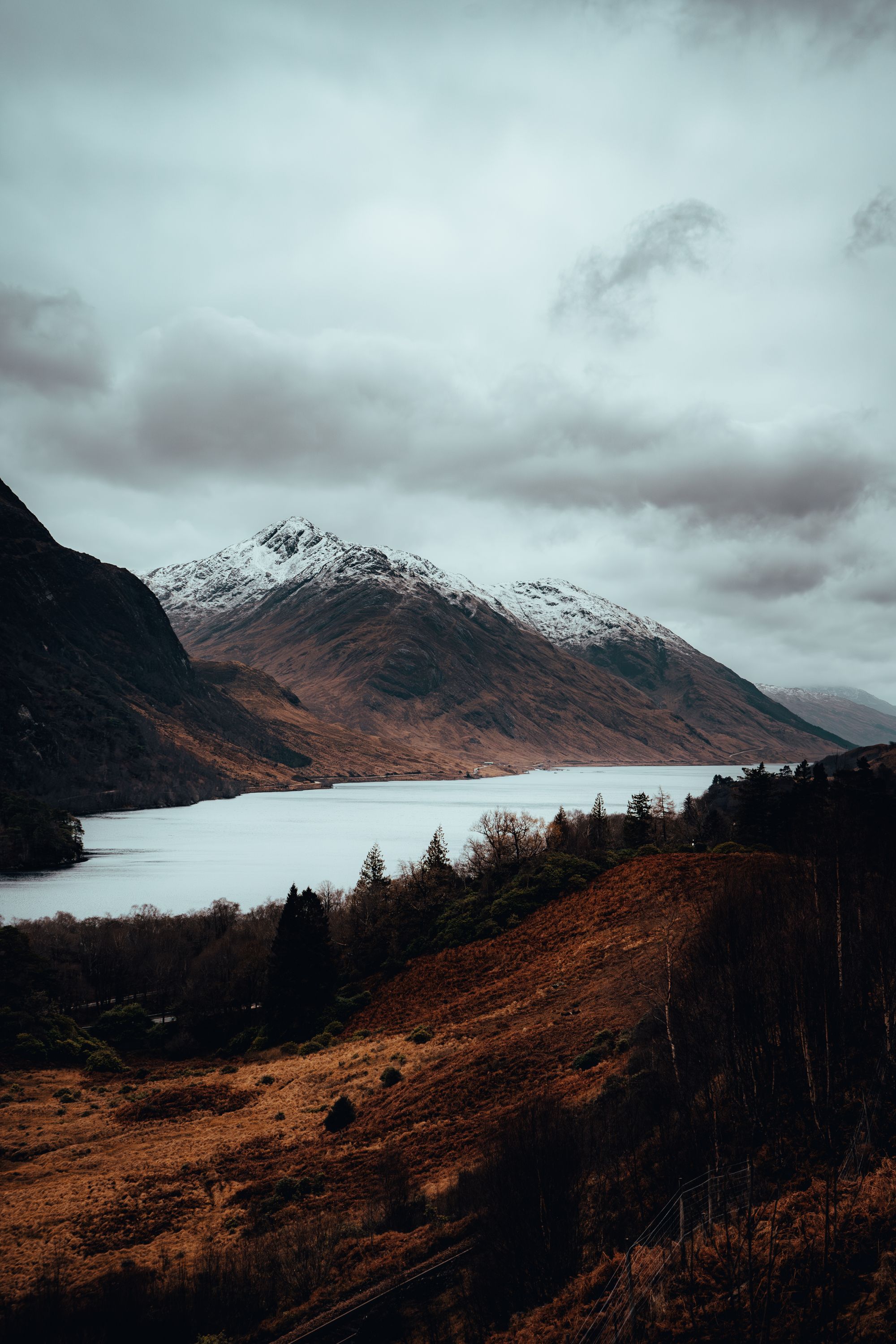Glenfinnan - Beyond the Rails, fine art print från Highlands, Skottland
