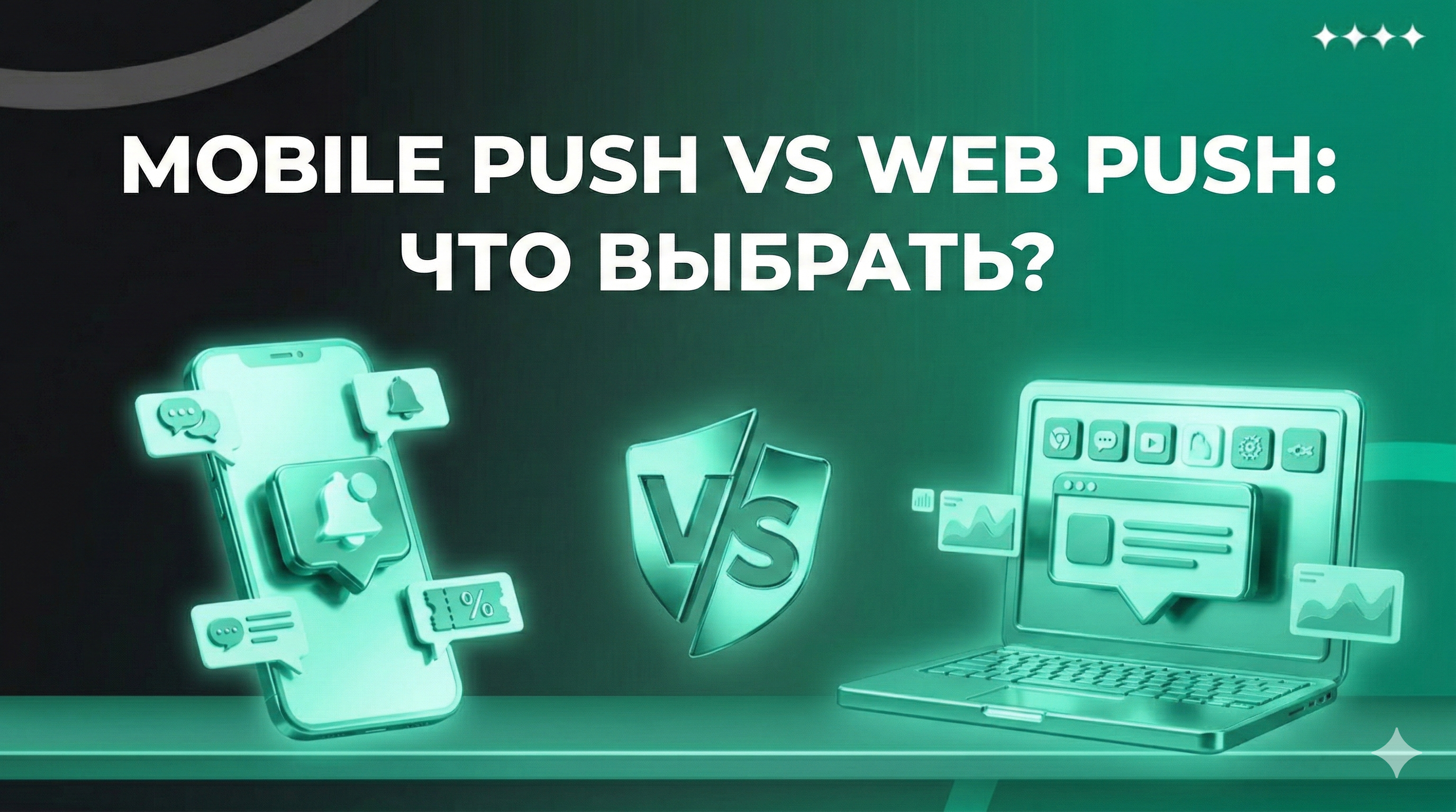 Mobile Push vs Web Push: Что выбрать?