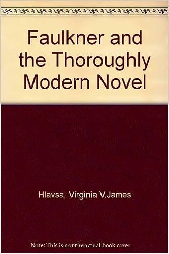 Cover of Faulkner and the Thoroughly Modern Novel