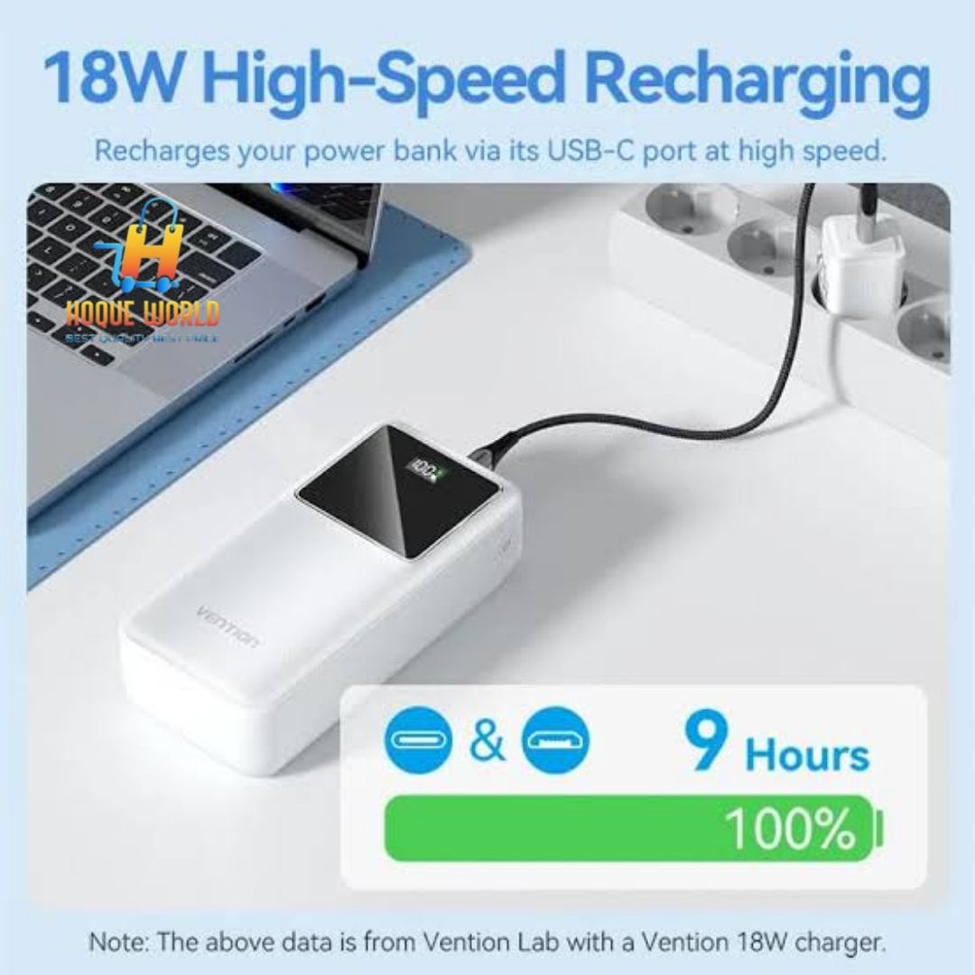 Vention FHMW0 30000mAh 22.5W Fast Charging