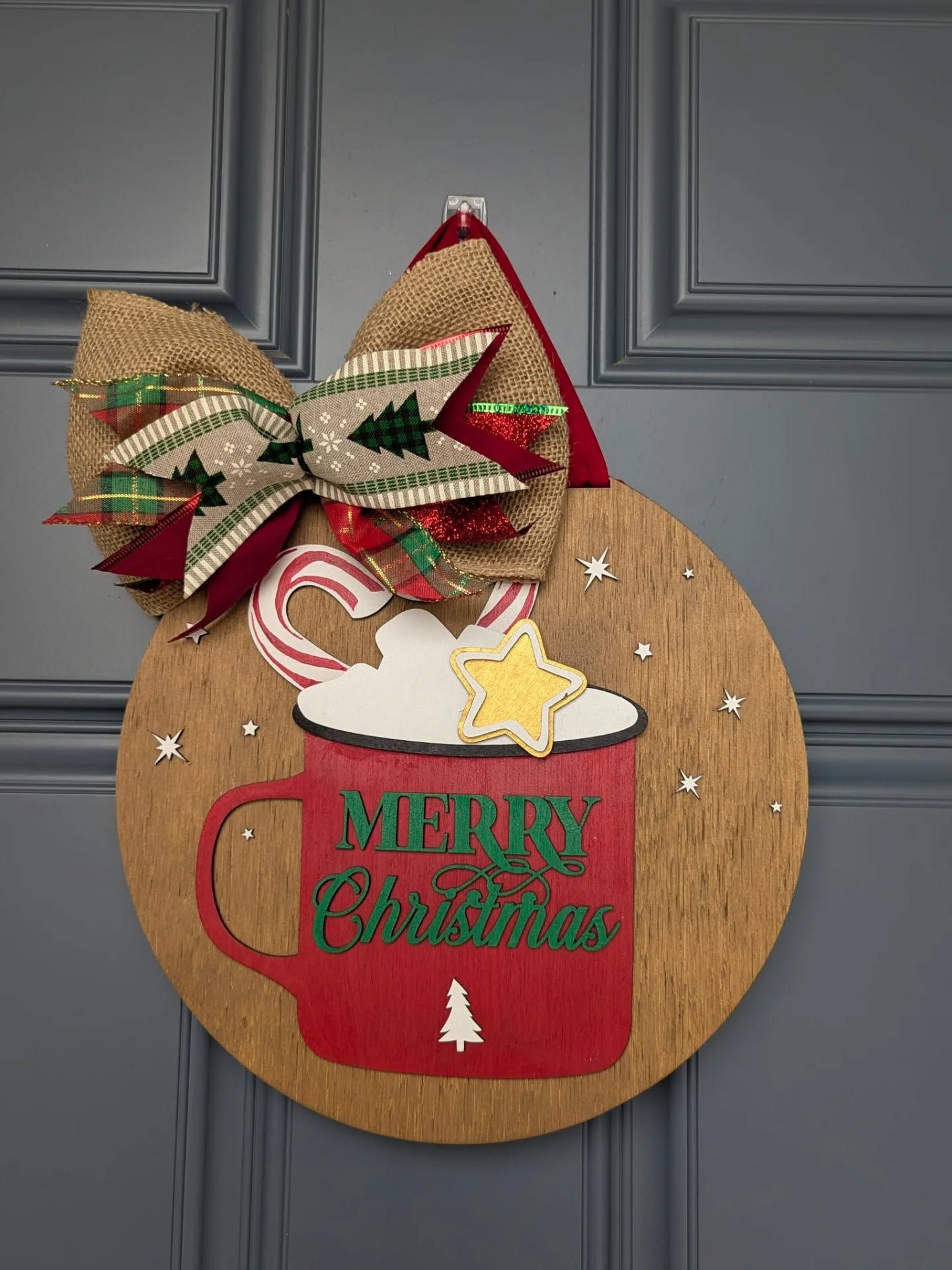 christmas door decoration