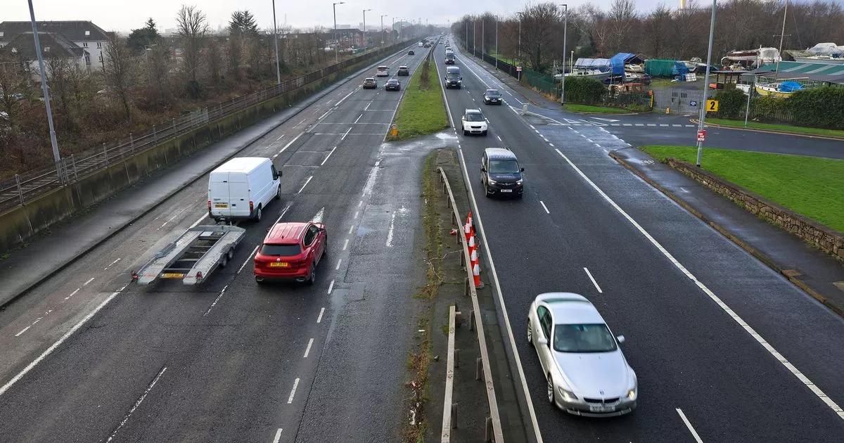 Collision on Sydenham Bypass: Aftermath of Car and Lorry Accident