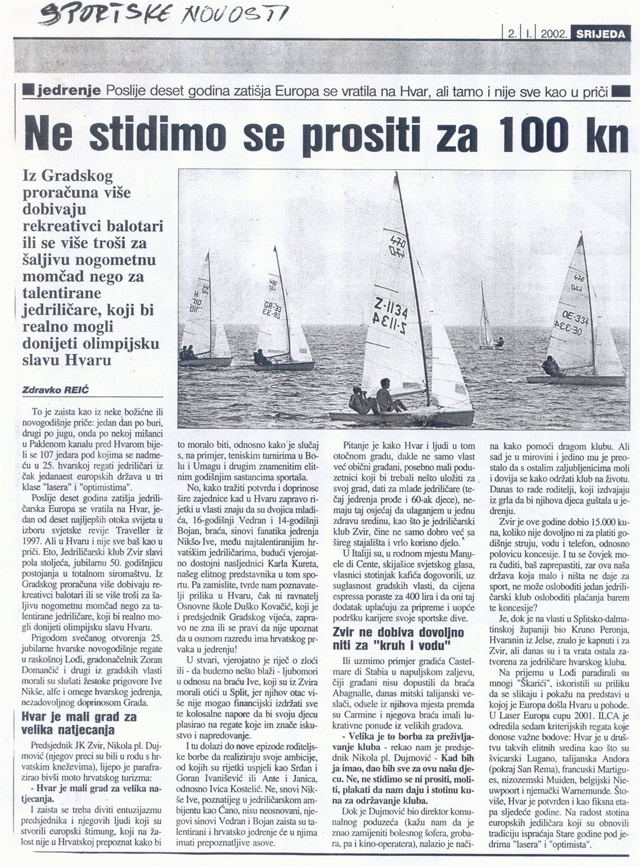 „Ne stidimo se prositi za 100 kn“