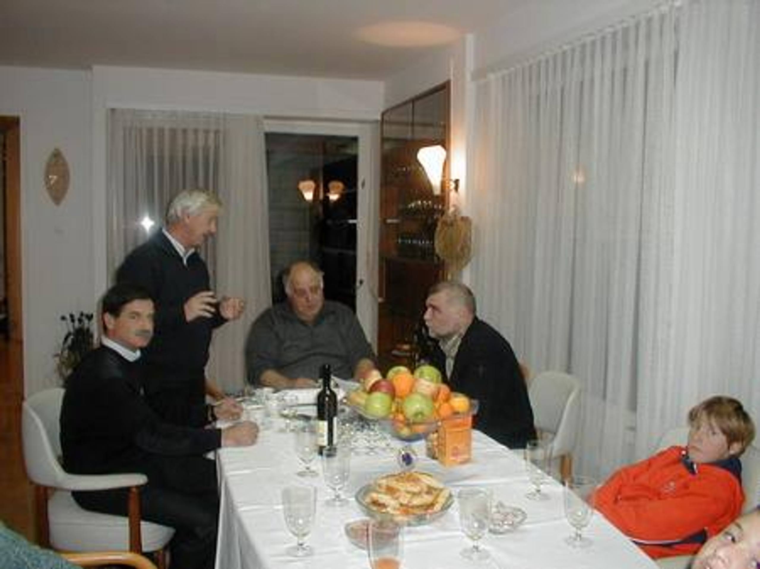 S predsjednikom Mesićem, prosinac 2014. — fotografija 3 od 8
